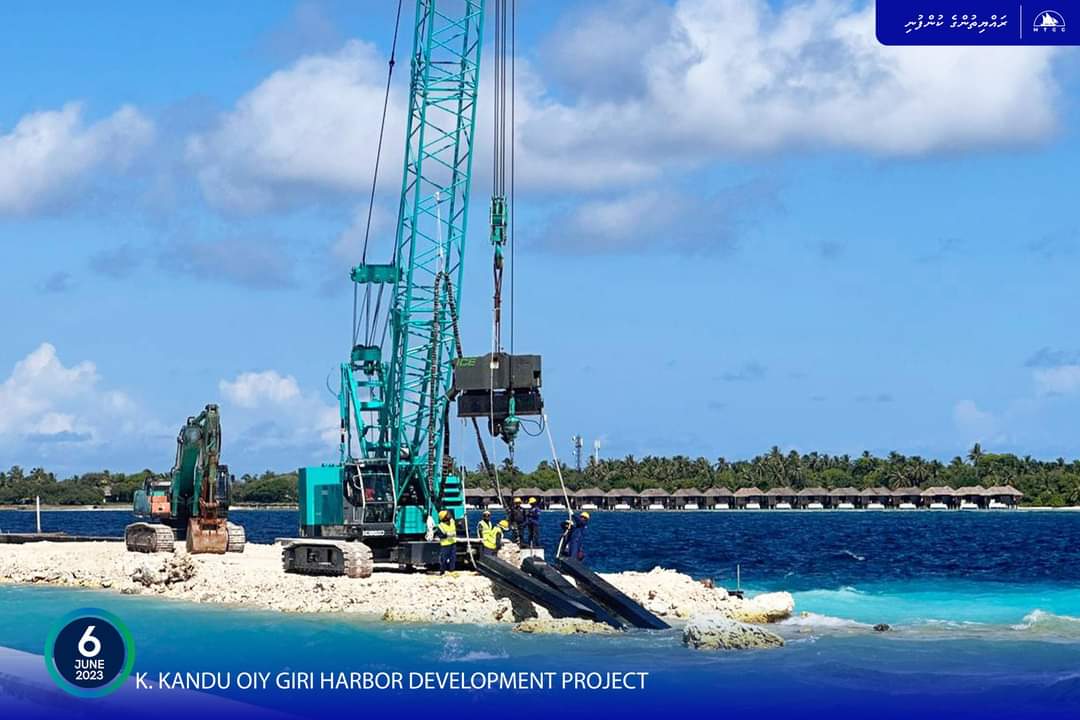 ކަނޑު އޮތްގިރި ބަނދަރާއި ކުރިނބީ ބަނދަރު ތަރަައްޤީ ކުރުމުގެ މަޝްރޫޢު ބާރަށް ކުރިއަށް