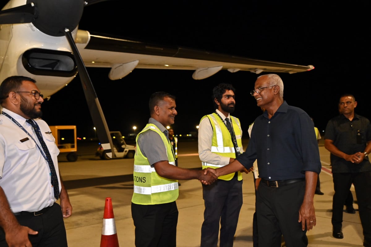 ކެމްޕެއިންގެ އެންމެ ފަހުގެ ބައެއް ޙަރަކާތަކަށް ރައީސް އައްޑުއަށް