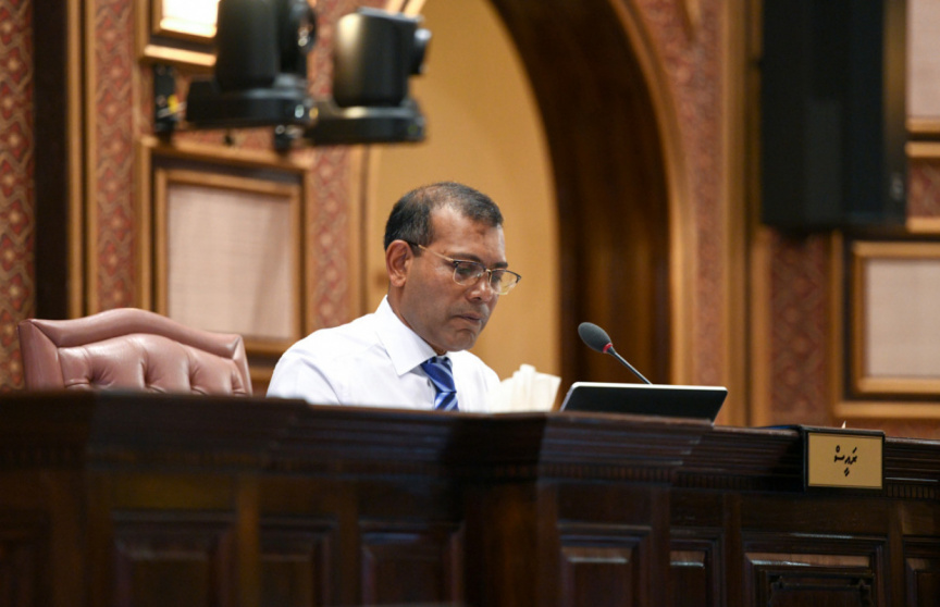 ޓެކްސް ބޮޑު ނުކޮށްވީސް؛ ޓެކްސް ބޮޑުކުރަން އެމްޑީޕީއާ މަޝްވަރާއެއް ނުކުރޭ: ނަޝީދު