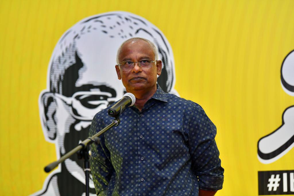 އަޅުގަނޑު ވެރިކަމަށް އައީ އެންމެ މީހެއްގެ ތާއީދަކު ނޫން: ރައީސް