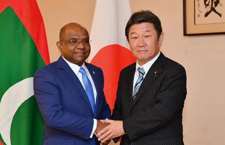 ޖަޕާނުން ވެކްސިން ހަދިޔާކުރާ ޤައުމުތަކުގެ ތެރޭގައި ރާއްޖެ ހިމަނައިފި