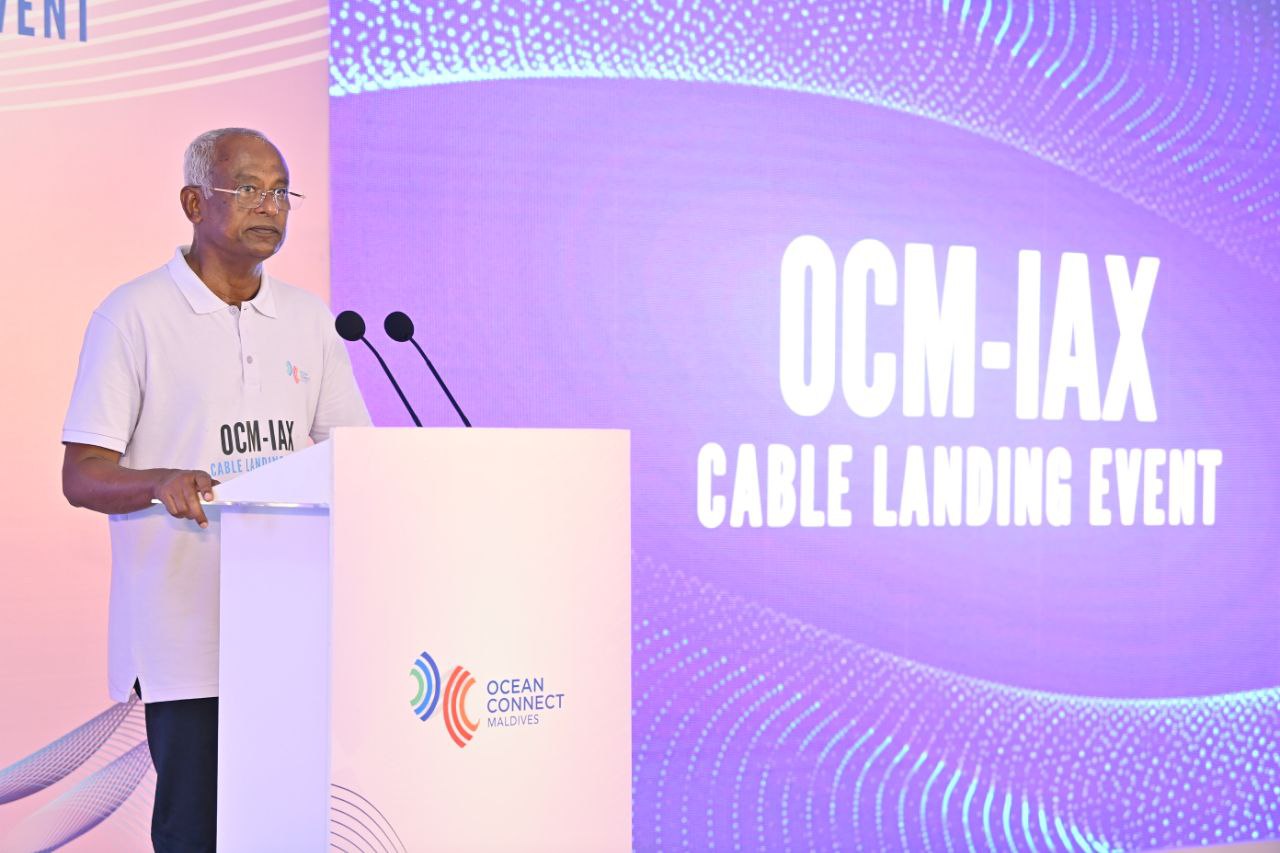 ފައިބަރ ކޭބަލް ގުޅައިލުމަކީ، ރާއްޖޭގައި ޓެކްނޮލޮޖީ ހަބެއް އުފަންކުރުމުގެ ބިންގާ: ރައީސް