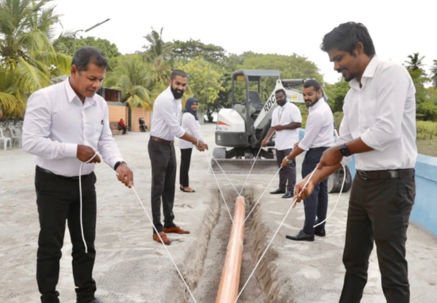 ހުޅުދުއްފާރު މަގުހެދުމުގެ މަސައްކަތް ރަސްމީކޮށް އިފްތިތާހު ކޮށްފި