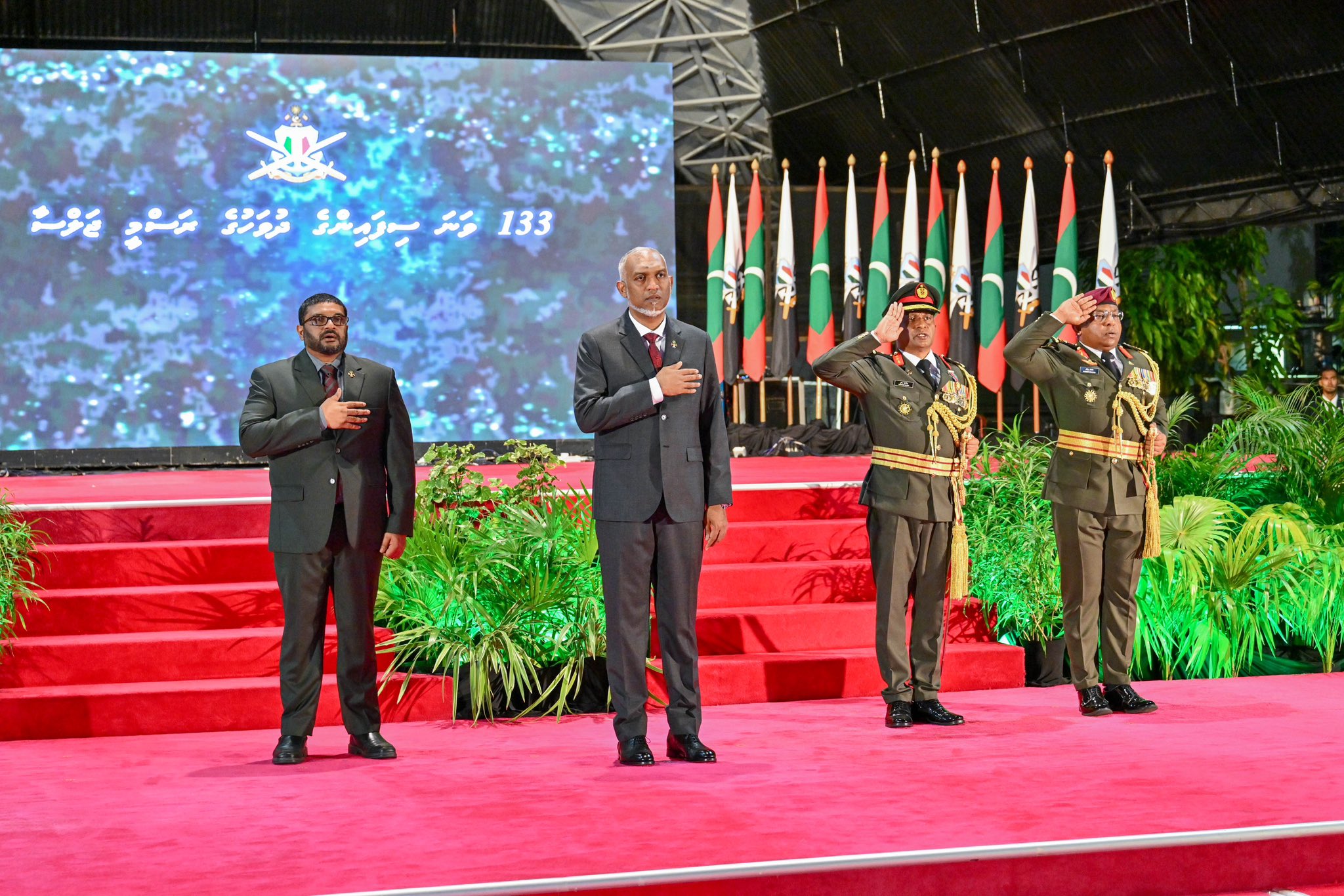 ދިވެހީންނަކީ ލެޔާއި ފުރާނައިން ގުރުބާންވެގެން މިނިވަންކަން ހިމާޔަތްކުރިބައެއް: ޣައްސާން