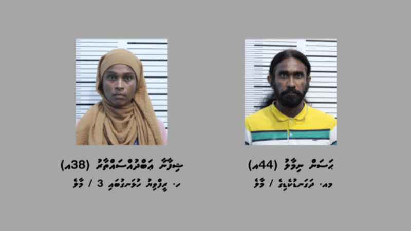 ކިލޯއެއްގެ މަސްތުވާތަކެއްޗާއެކު ދެ މީހަކު ހައްޔަރުކޮށްފި