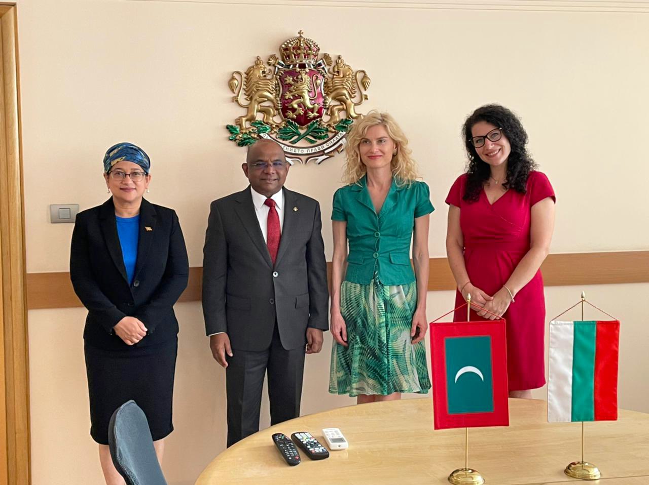 ބަލްގޭރިއާއަށް ދިވެހި ކަނޑުމަސް އެކްސްޕޯޓްކުރުމާއި ގުޅޭގޮތުން މަޝްވަރާކޮށްފި