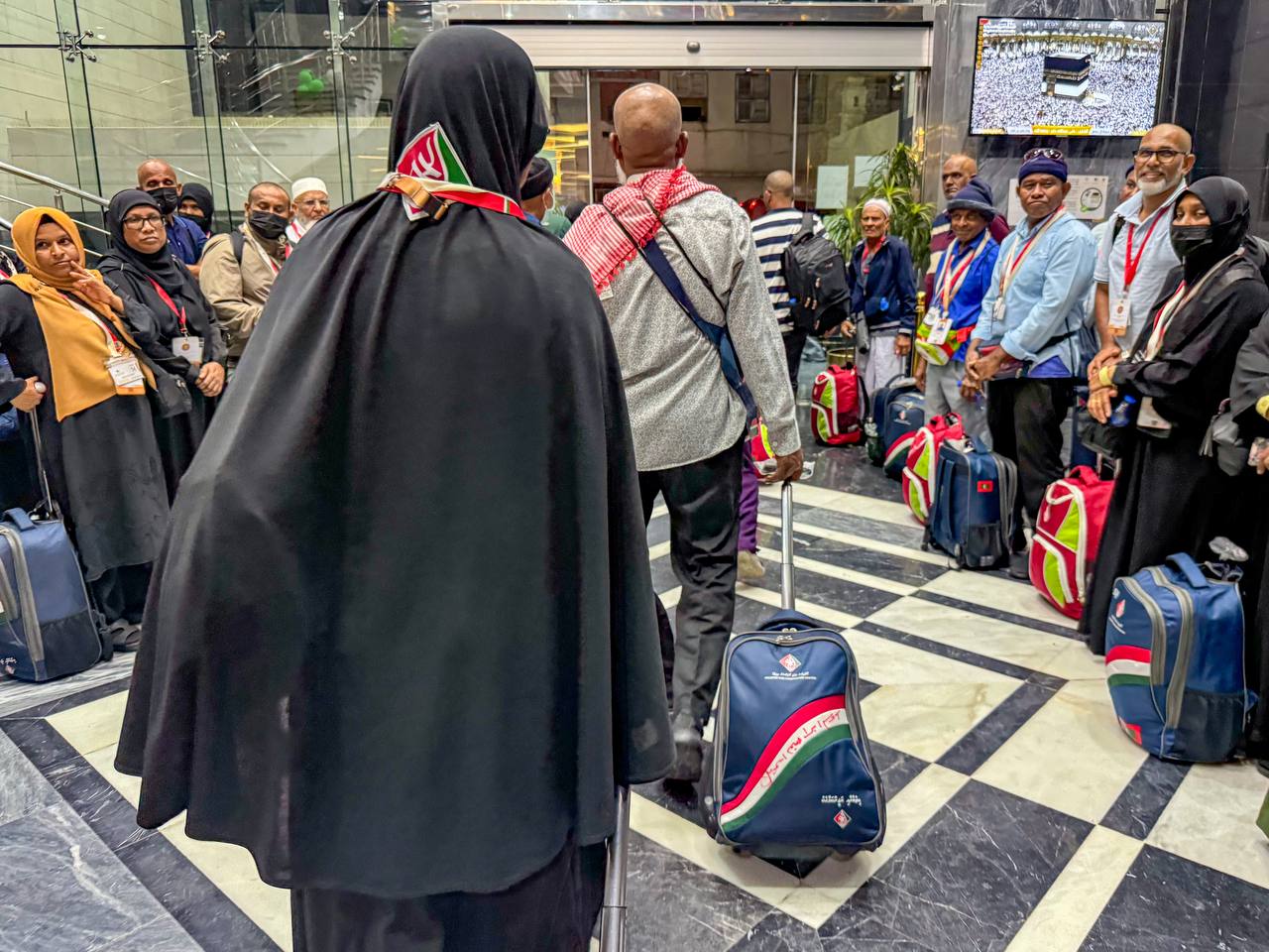 ހައްޖުވެރިންގެ ފުރަތަމަ ގްރޫޕް ރާއްޖެ އަތުވެއްޖެ