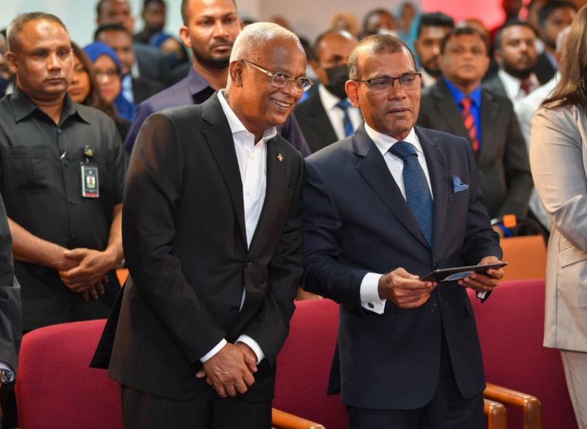 ނަޝީދު ހިޔާލު ތަފާތުވަނީ ރައީސް ކަމުގައި އަޅުގަނޑު ހުންނާތީ: ރައީސް ޞާލިޙް