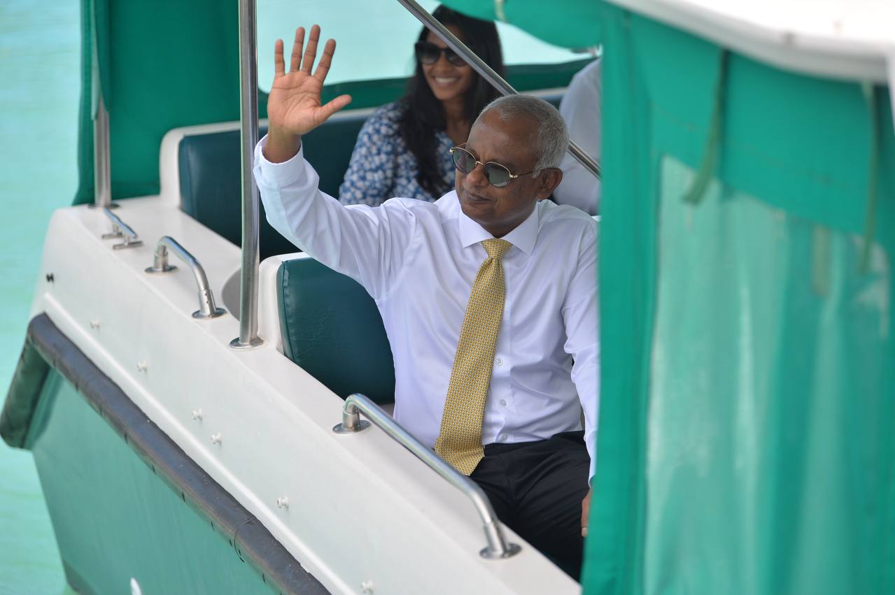 އުކުޅަހު ދަތުރުފުޅަށްފަހު ރައީސް މާލެ ވަޑައިގެންފި