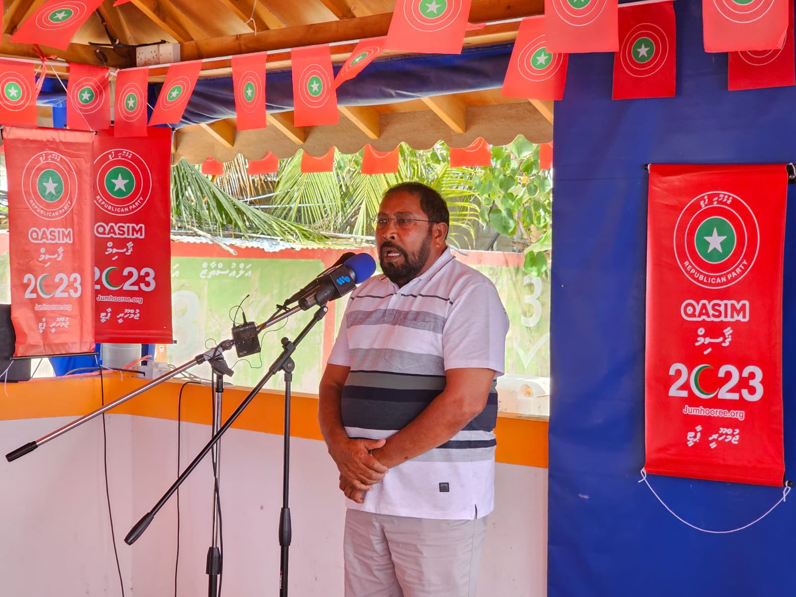 އެމްޑީޕީއަކީ ގޯޯސް ޕާޓީއެއް ނޫން; މައްސަލައަކީ ޕާޓީގެ އިސްބޭފުޅުން: ގާސިމް