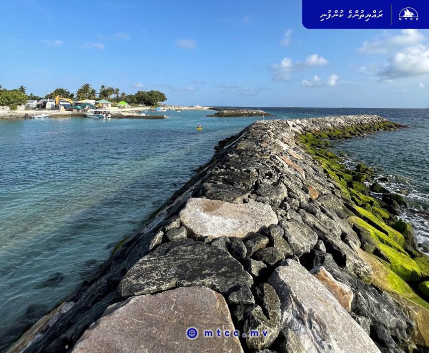 މިލަދޫ ބަނދަރުގެ ބޭރުތޮށި ލުމުގެ މަސައްކަތް ނިންމާލައިފި