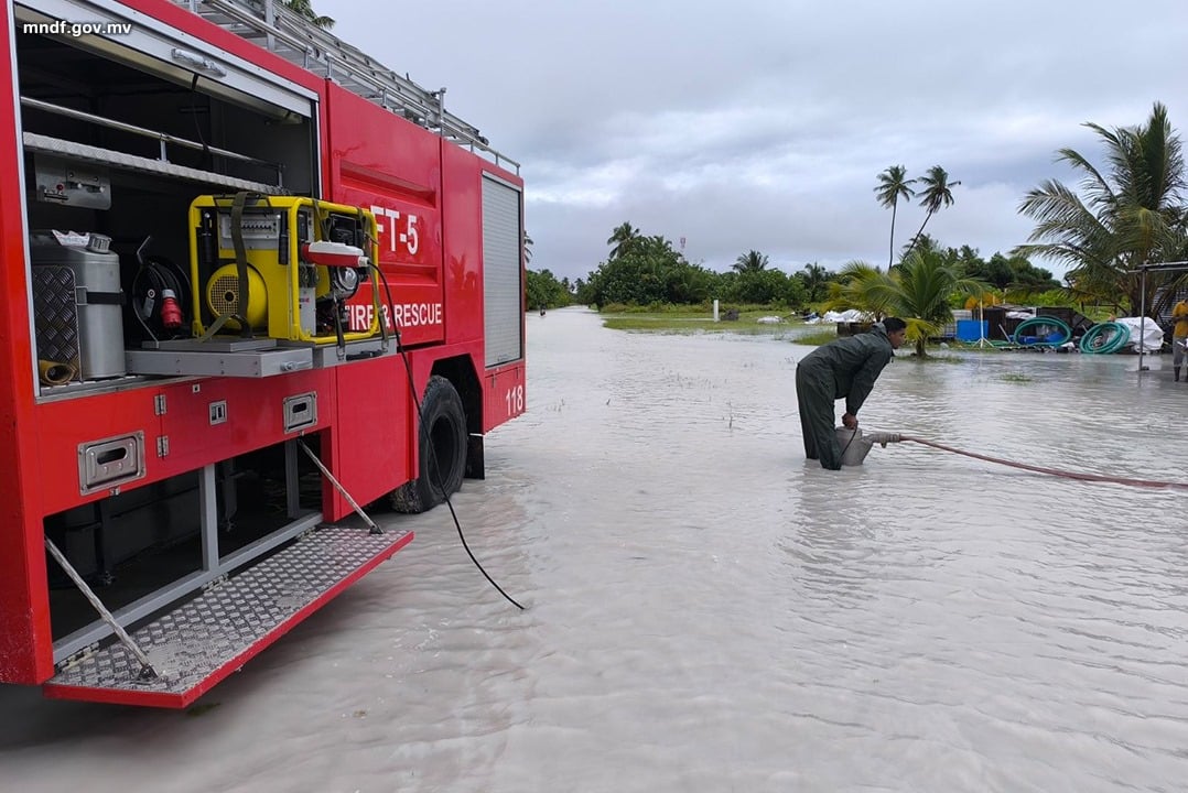 މިދިޔަ 24 ގަޑިއިރުތެރޭ އދ. މާމިގިއްޔަށް 73 މިލިމީޓަރުގެ ވާރޭ ވެހިއްޖެ