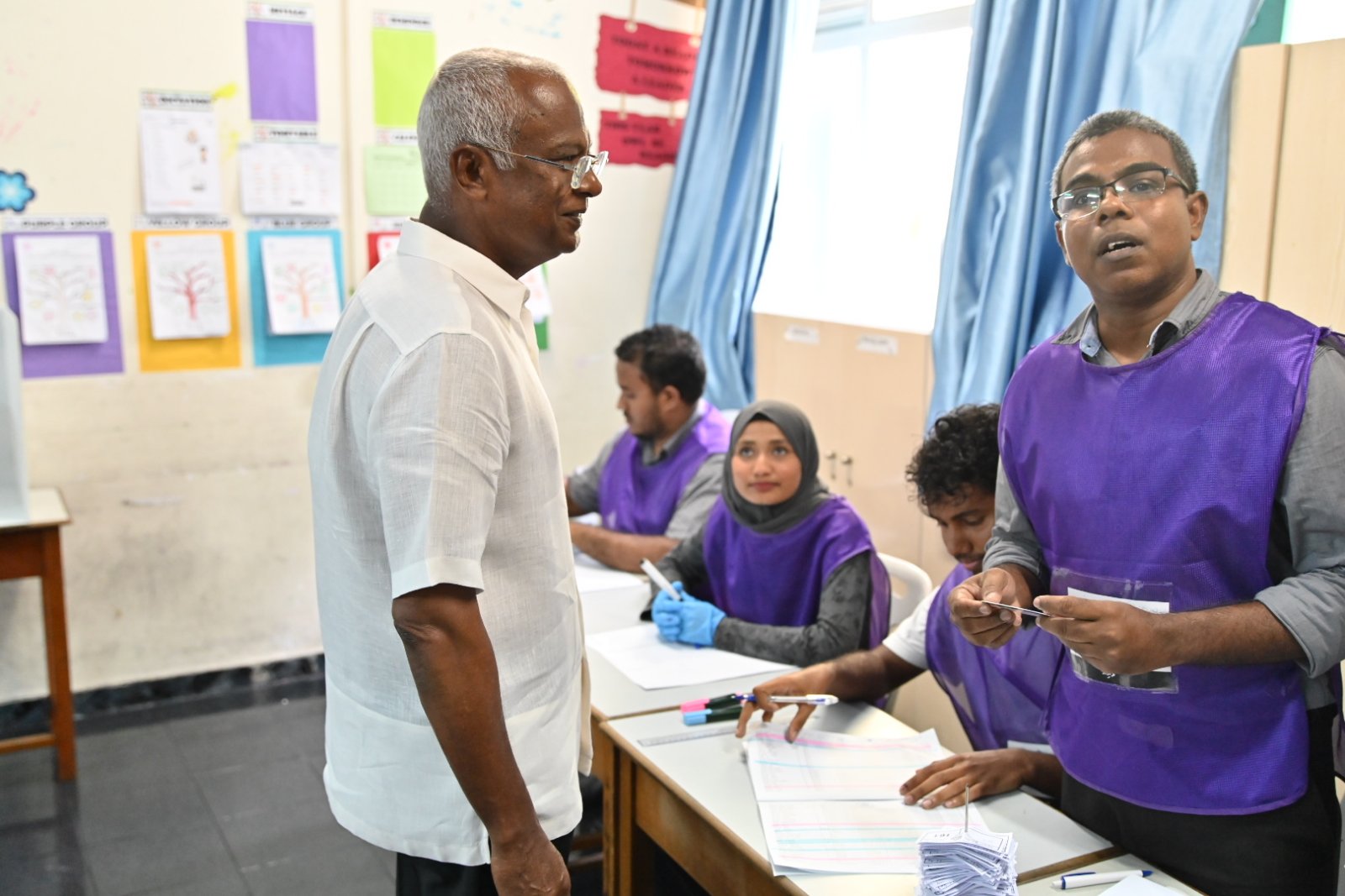 ރައީސް ޞާލިޙު ވޯޓު ލައްވައިފި