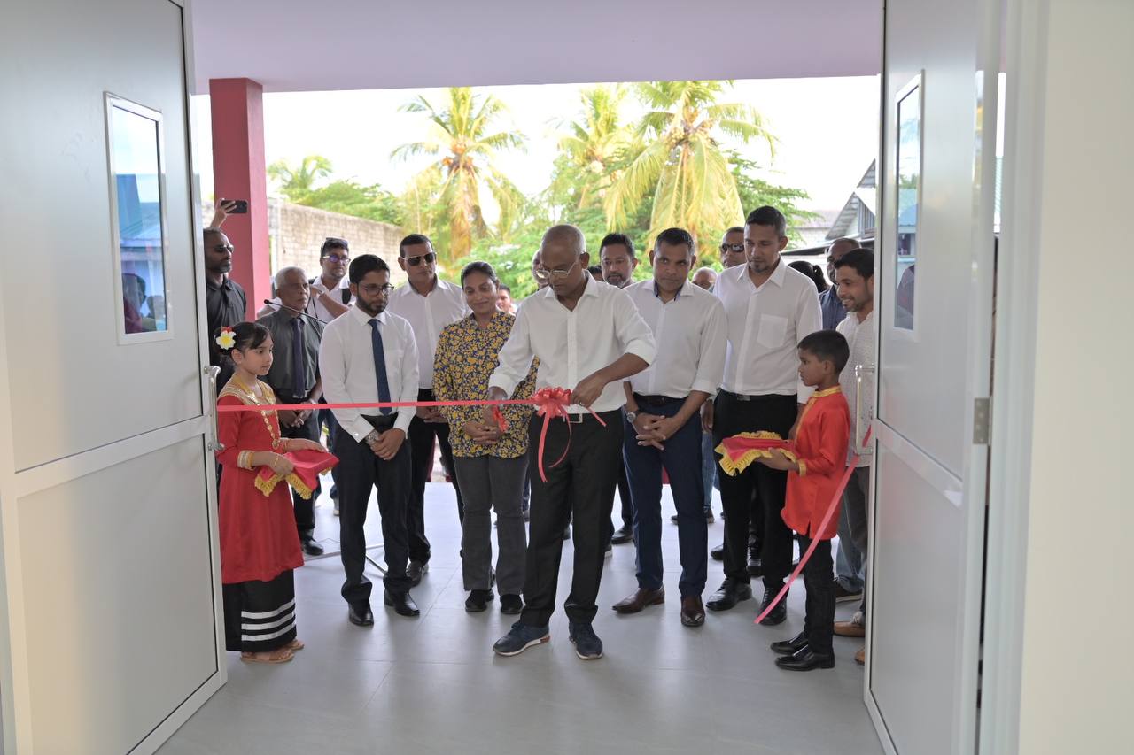 ފުވައްމުލަކުގައި ކުރިއަށްގެންދިޔަ ދެ މަޝްރޫޢެއްގެ ނިމުން ފާހަގަކޮށްފި