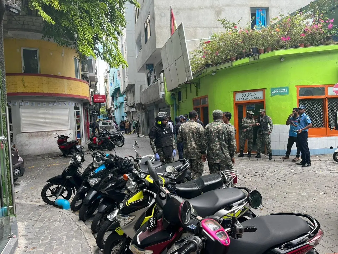 ގަލޮޅު ކަންމަތީ އޮތް ވޭނުން އަޑެއް ގޮވީ ނުރައްކާތެރި ގޮވުމެއްގެ ސަބަބަކުން ނޫން: އެމްއެންޑީއެފް