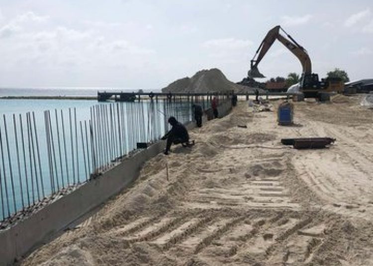 ރަކީދޫ ބަނދަރުގެ މަސައްކަތް ނިމުމަކާ ހަމައަށް