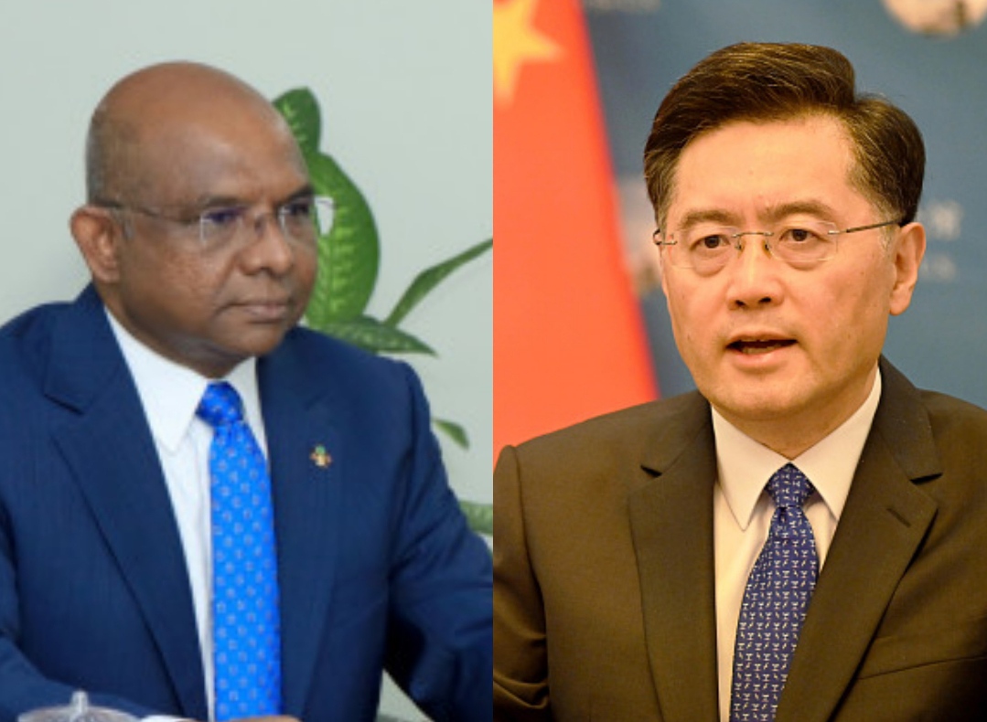 ޗައިނާގެ އައު ފޮރިން މިނިސްޓަރަށް ޝާހިދު މަރުހަބާ ދަންނަވައިފި