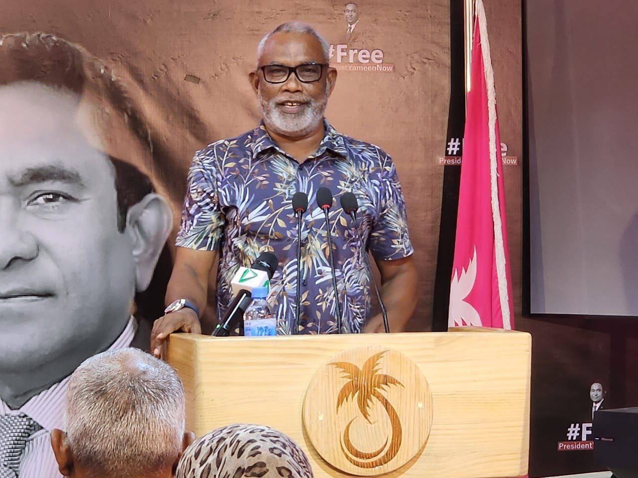 ޕީޕިއެމަށް ދެން ވެރިކަމަށް ނާދެވޭނެ ކަމަށް މިސަރުކާރުން ޖަހާ ހިސާބު ގޯސް: އަދުރޭ