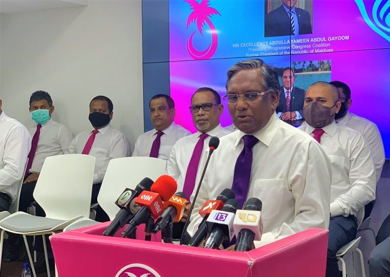 ދައުލަތުން ދޭންޖެހޭ ފައިސާ ނުދީ ހިފެއްޓުމަކުން މަސައްކަތެއް ނުހުއްޓުވޭނެ - ރައީސް ވަހީދު