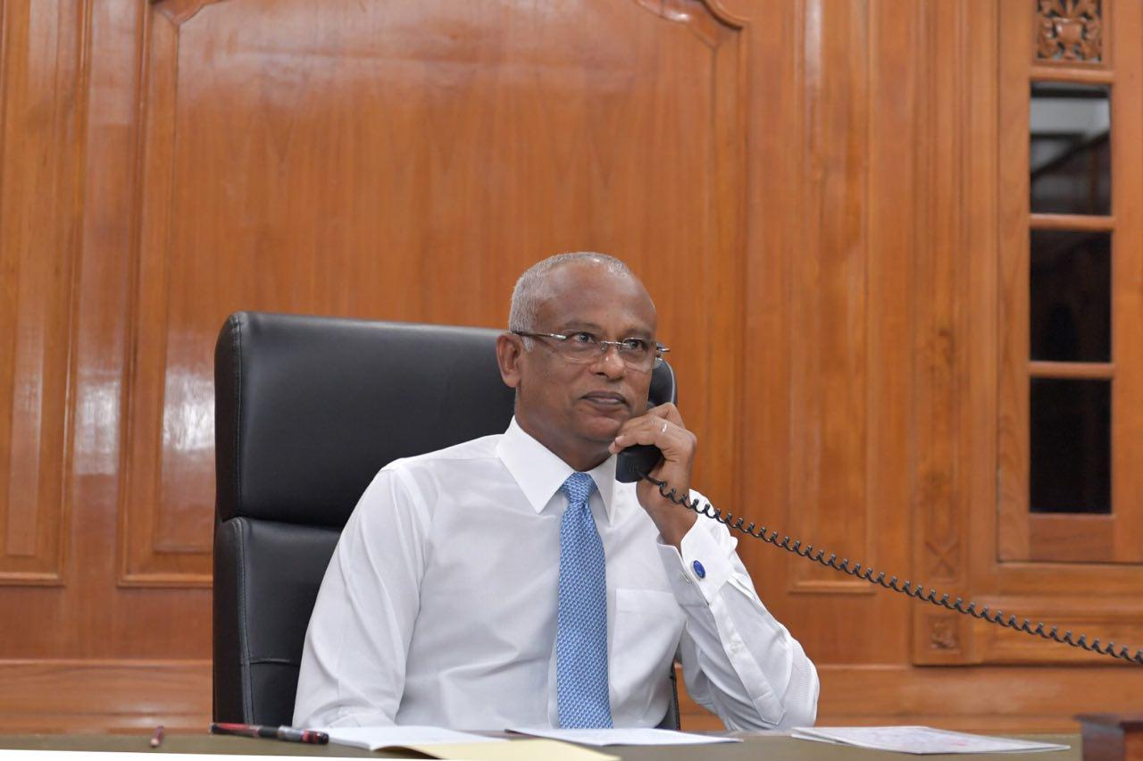 ކޯވިޑް-19: ރާއްޖެ އާންމު ހާލަތަކަށް ގެނައުމުގައި ގަައުމުތަކުގެ އެހީ ބޭނުންވޭ- ރައީސް
