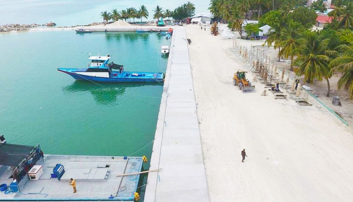 ގަން ތުނޑީ ބަނދަރު ތަރައްޤީކުރުމުގެ މަޝްރޫޢު ބާރަށް ކުރިއަށް