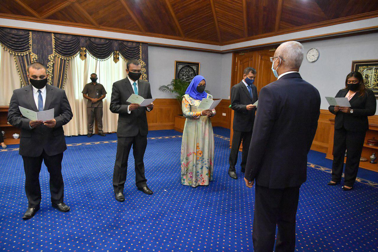 ސީއެސްސީއަށް ހަތަރު މެމްބަރުން ރައީސް އައްޔަންކުރައްވައިފި