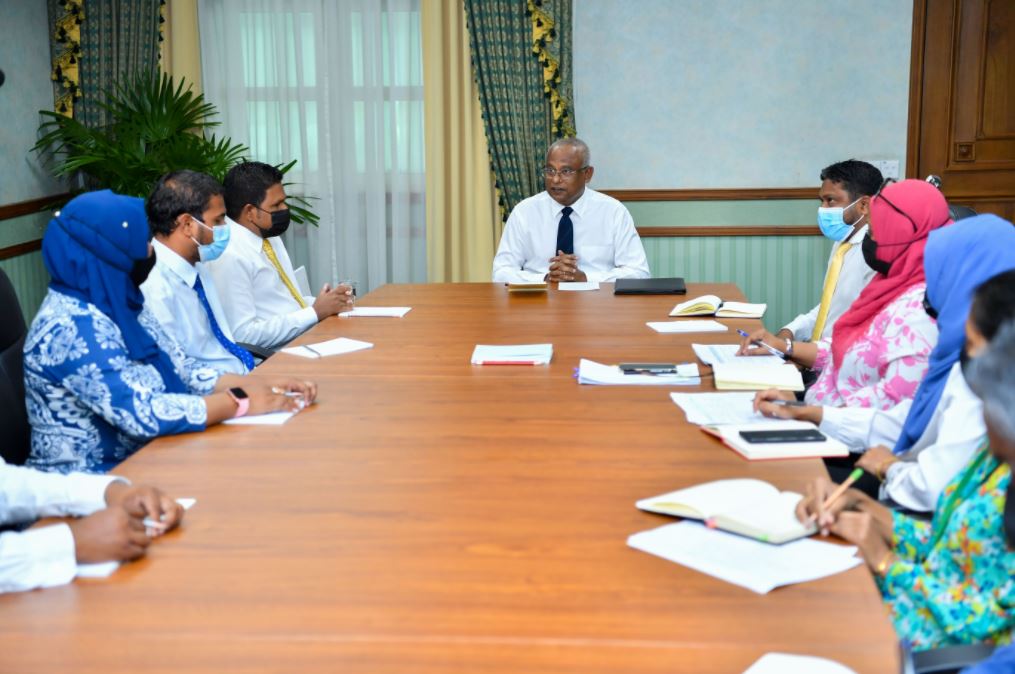 ވެލިދޫއަށް ބޭނުންވެފައިވާ ކަންކަމުގެ މައުލޫމާތު ރައީސާ ހިއްސާކޮށްފި