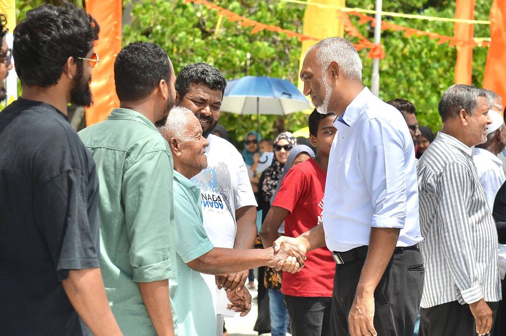 މަސް ގަންނަ އެންމެ ކުޑަ އަގަކީ 20 ރުފިޔާ ކަމަށް ހަދާނަން: ޑރ. މުއިއްޒު