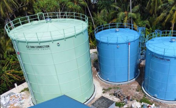 މާޅޮހު ފެނާއި ނަރުދަމާ: ޓޭންކުތައް ބަހައްޓައިފި، ޕަމްޕް ސްޓޭޝަންތަކުގެ މަސައްކަތް ކުރިއަށް