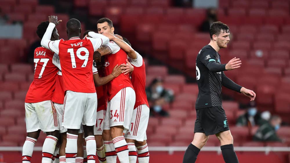 އާސެނަލްގެ އަތްދަށުވެ ލިވަޕޫލް ބޮނޑި ބޮއިފި