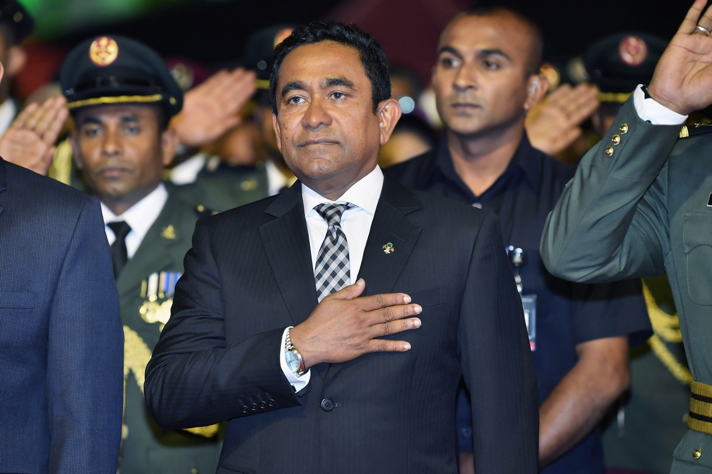 ރައީސް ޔާމީންގެ ތާޢީދު ޑރ. މުޢިއްޒުއަށް އޮތްކަން ހާމަކުރެއްވީ ޑރ. ޖަމީލް