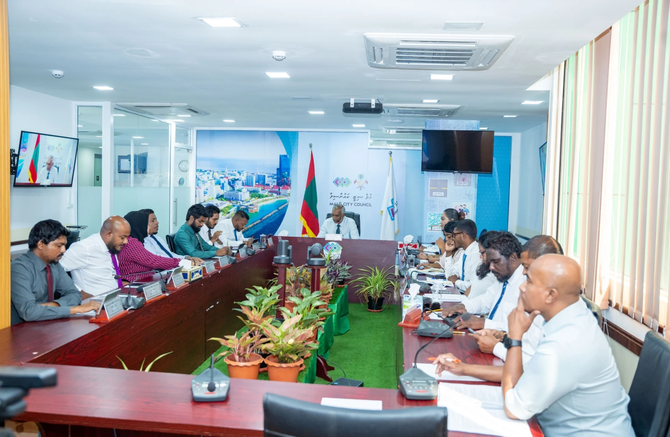 މާލޭ ސިޓީކައުންސިލްގެ މިއަދުގެ ޖަލްސާވެސް ކޯރަމް ގެއްލުވާލައި ޖަލްސާ ހުއްޓުވައިފި