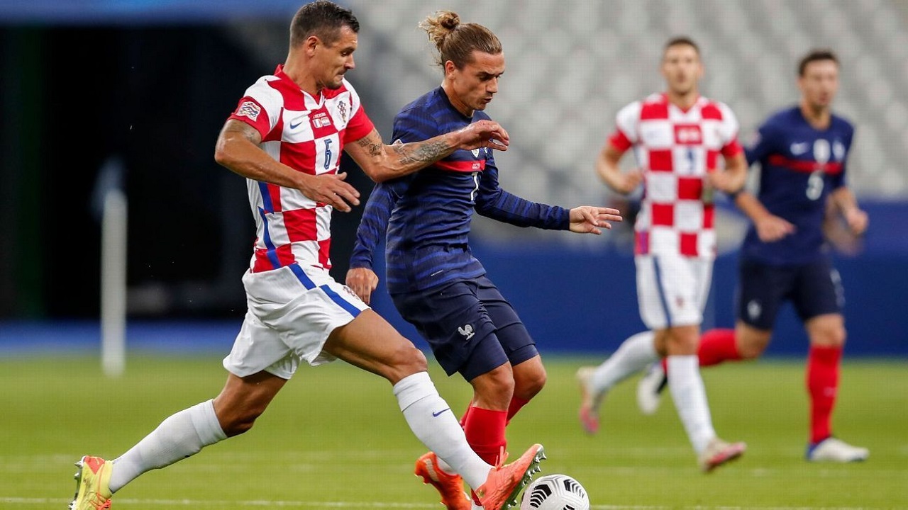 ޔޫއެފާ ނޭޝަންސް ލީގު: ފްރާންސާއި ބެލްޖިއަމް މޮޅުވިއިރު އިންގްލެންޑް މެޗް ވީ އެއްވަރު