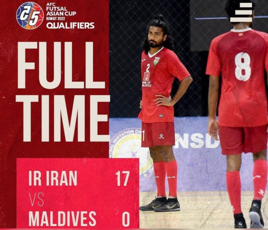 ޗެމްޕިއަން އީރާނުން ރާއްޖެ ކޮޅަށް 17 ލަނޑު ޖަހައިފި