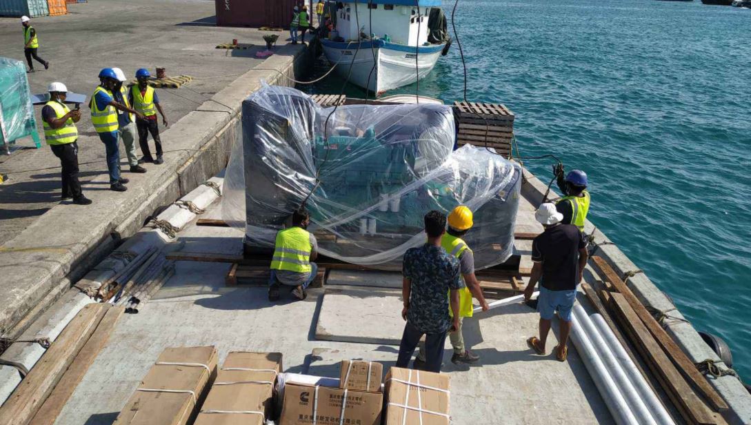 ސްޓެލްކޯއިން ހިމަންދޫއަށް އައު ޖަނަރޭޓަރެއް ގެންގޮސްފި