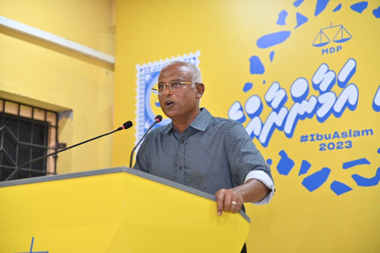 ކޯލިޝަން ހެދުމަށްވުރެ މިވަގުތު ފޯކަސް ހުރީ ކެމްޕޭނަށް: ރައީސް