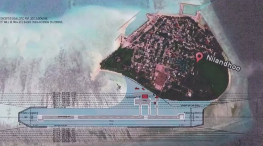 ނިލަންދޫގައި އަޅާ އެއާޕޯޓަށް ބިންހިއްކުމަށް އީއައިއޭ ހަދަން ހަވާލުކޮށްފި