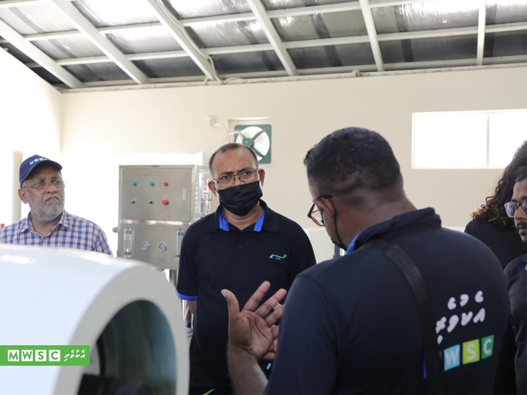 ޕްރޮޖެކްޓްތައް ކުރިއަށްދާ ގޮތް ބެއްލެވުމަށް އެމްޑީ ޝާހު ނ. އަތޮޅަށް!