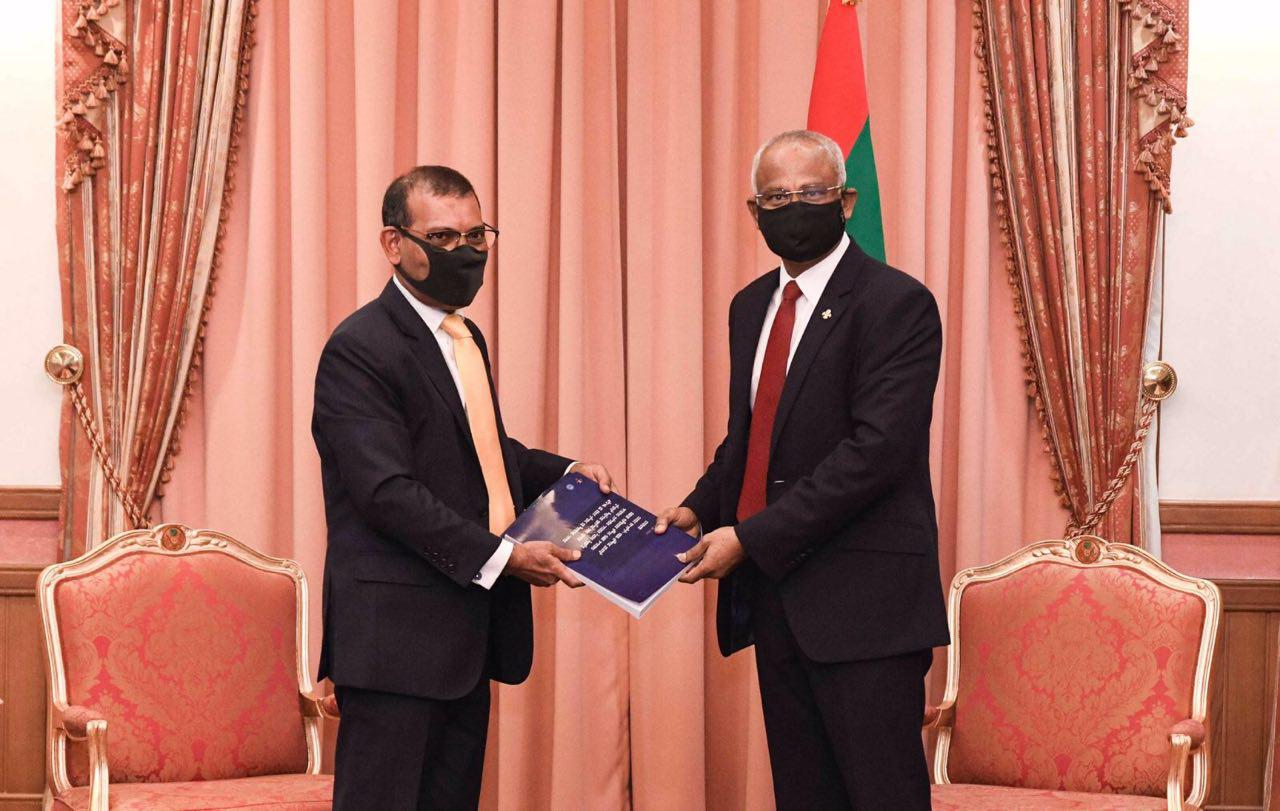 ކޯވިޑް-19: މަޖިލީހުގެ ލަފާ ރައީސަށް އަރުވައިފި