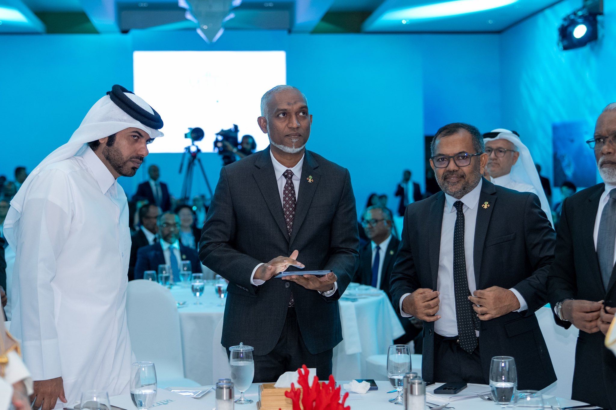 ފައިނޭންޝަލް ސެންޓަރަކީ ތަރައްޤީއަށް ކުރާ ދަތުރުގެ ފެށުން: ރައީސް