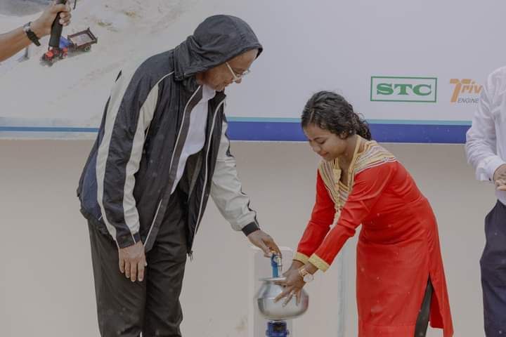 ރައީސް ޞާލިޙް ގއ. ދާންދޫ ފެނުގެ ނިޒާމުގެ ހިދުމަތް ރަސްމީކޮށް ފައްޓަވައިދެއްވައިފި