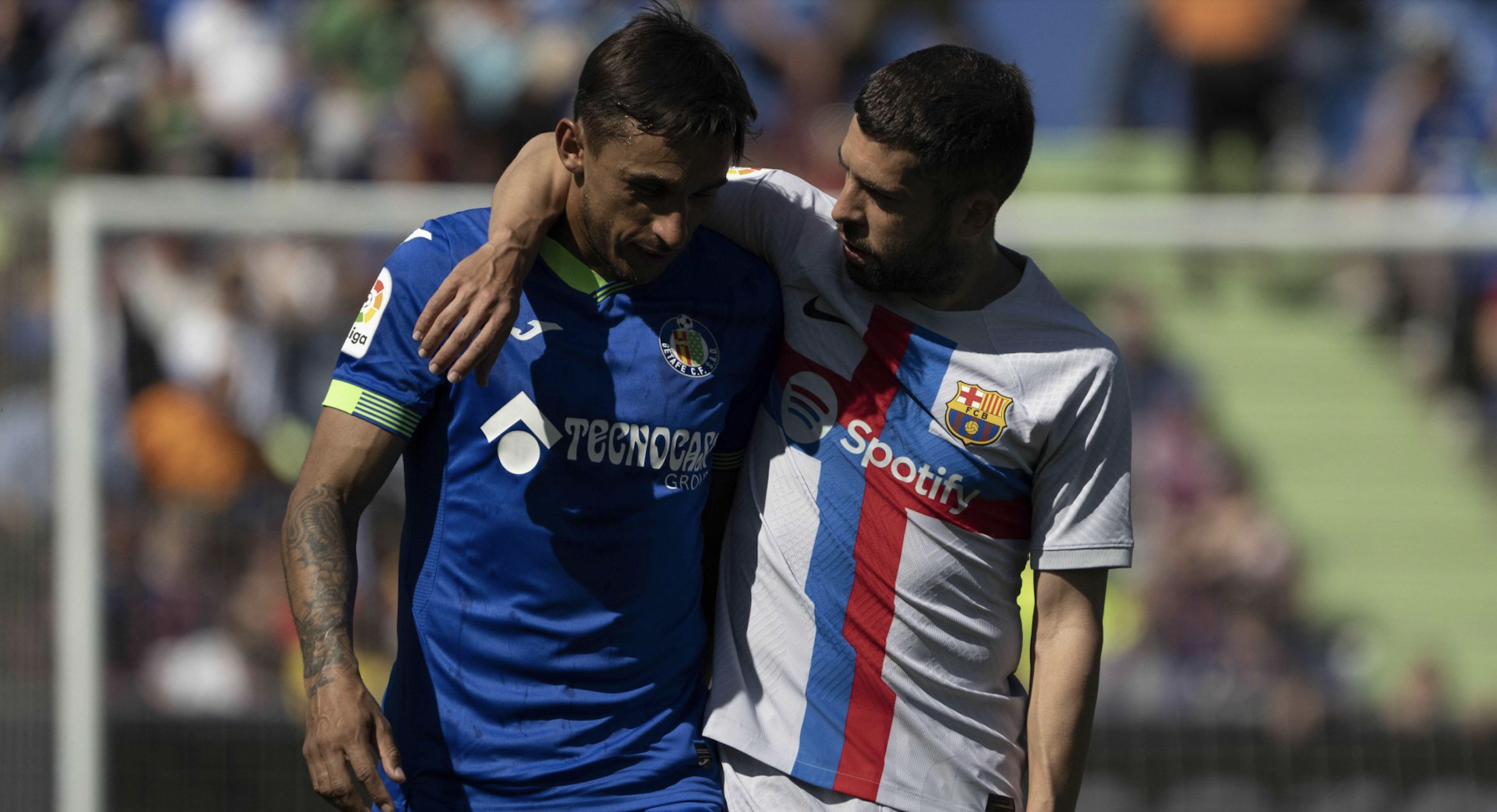 ފުރުސަތުގެ ބޭނުން ނުހިފި, ބާސެލޯނާ އާއި ގެޓާފޭ އެއްވަރުވެއްޖެ