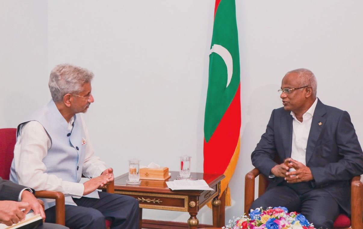 ރައީސް ސާލިހު އިންޑިއާގެ ހާރިޖީ ވަޒީރާއި ބައްދަލުކުރައްވައިފި