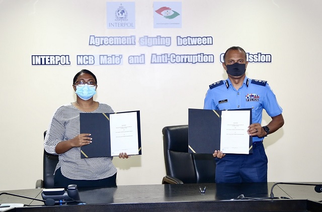 ރާއްޖޭގެ އިންޓަރޕޯލް ބިއުރޯއާއި އޭސީސީއާ ދެމެދު އެއްބަސްވުމެއްގައި ސޮއިކޮށްފި