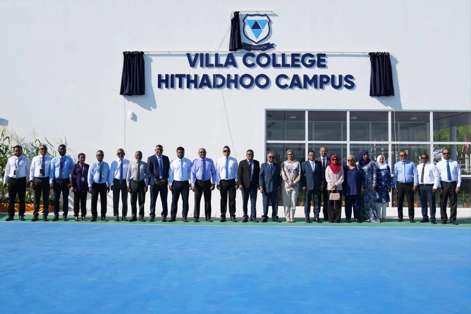 ވިލާ ކޮލެޖުން ހިތަދޫގައި ގާއިމުކުރި ކެމްޕަސް އިފުތިތާހުކޮށްފި