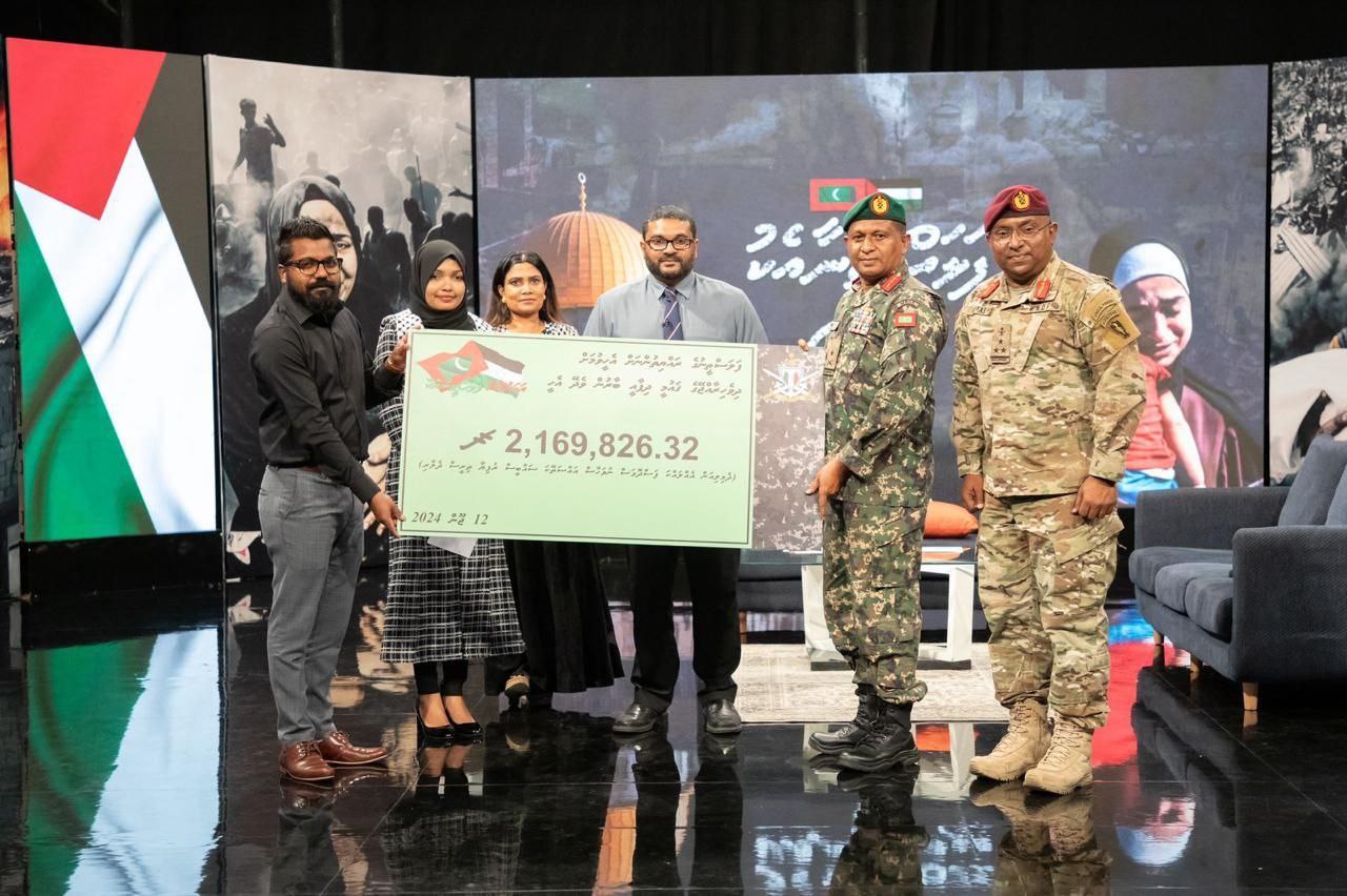 އެމް.އެން.ޑީ.އެފުން ފަލަސްތީން ޓެލެތޯނަށް 2 މިލިއަން ރުފިޔާ