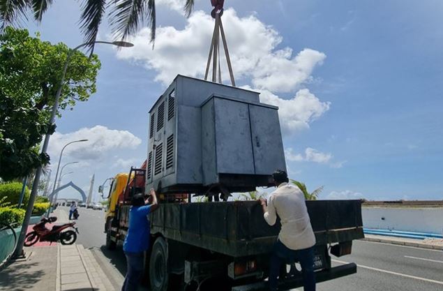 ދަރުބާރުގޭ ސަބްސްޓޭޝަންގައި ހުރި ބައު ޓްރާންސްފޯމަރު ބަދަލުކޮށްފި