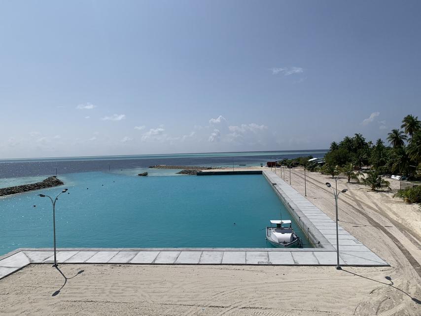 ރަކީދޫ ބަނދަރުގެ މަސައްކަތް ނިންމާލައިފި