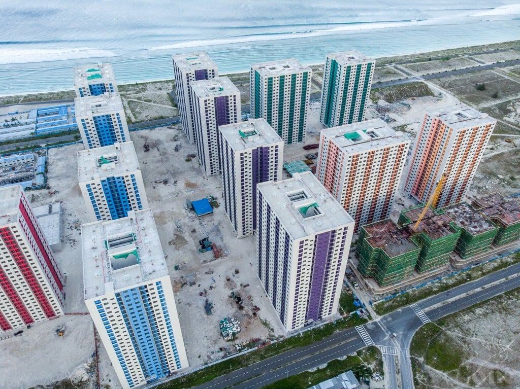 ހުޅުމާލޭގައި ހިންގާ ގެސްޓްހައުސްތަކަށް ހާއްސަ ޕްރައިވެޓް ބީޗެއް ކަނޑައަޅަނީ