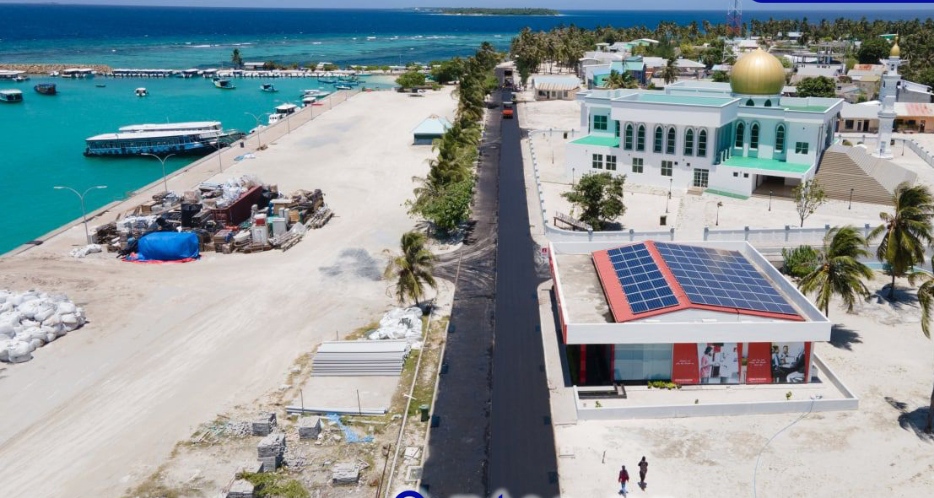 އުނގޫފާރު މަގުތަކުގައި ތާރު އަޅައި ނިމިއްޖެ